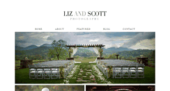 Desktop Screenshot of lizandscott.com